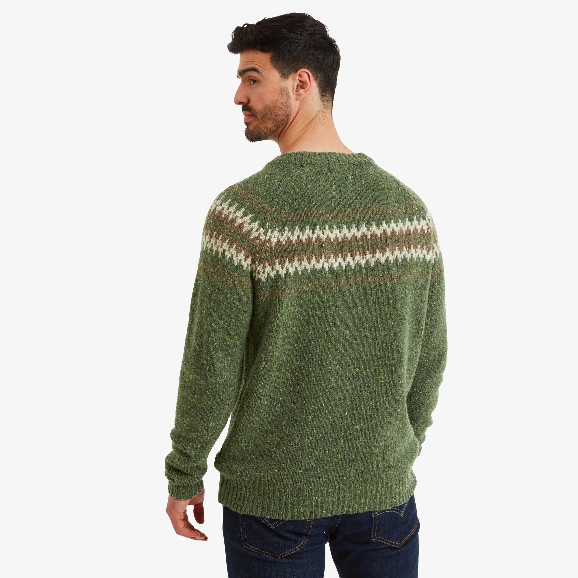 Dumji Sweater - Evergreen Multi - Image 5