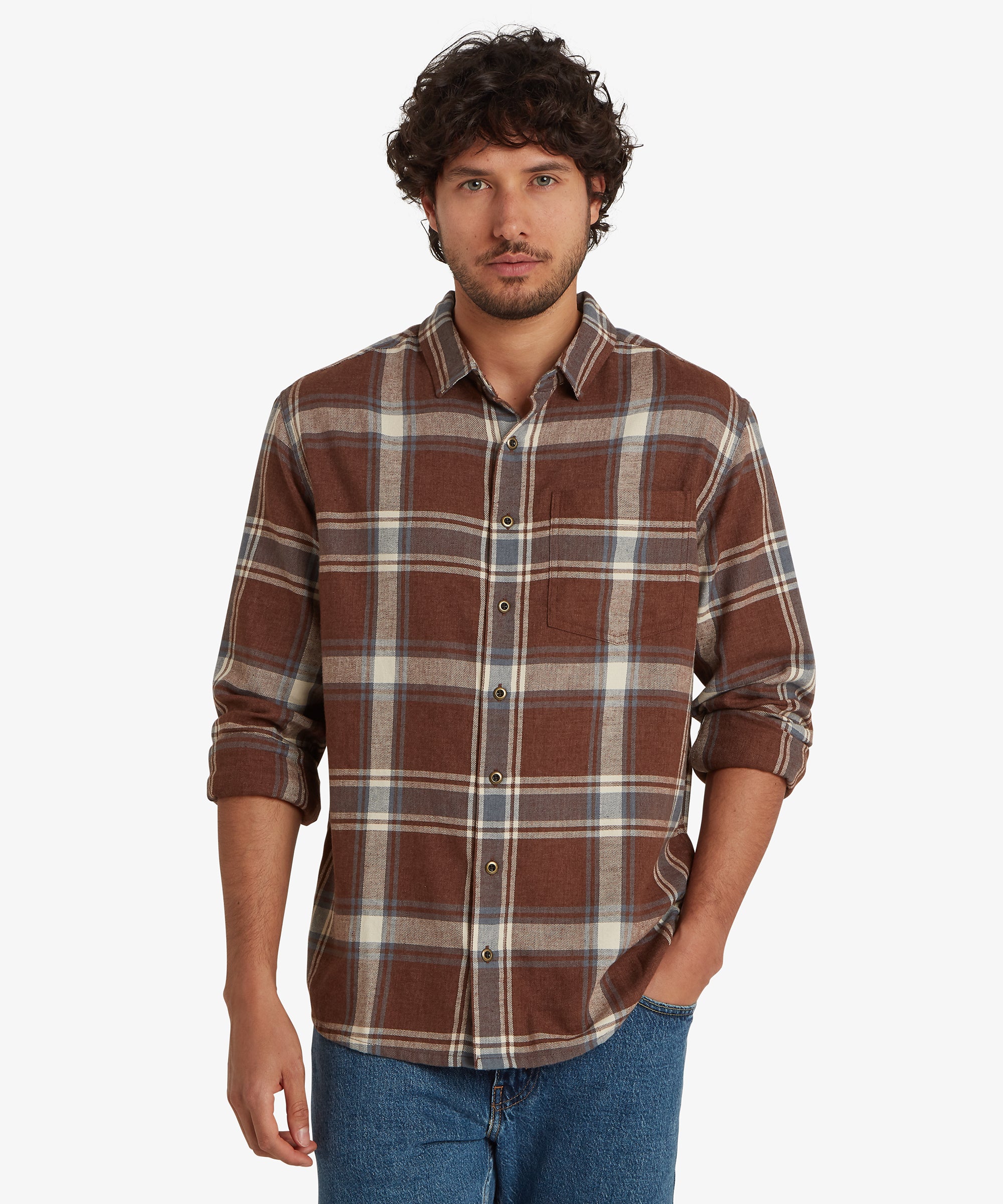 Batsa Long Sleeve Shirt - Cappuccino - Image 2