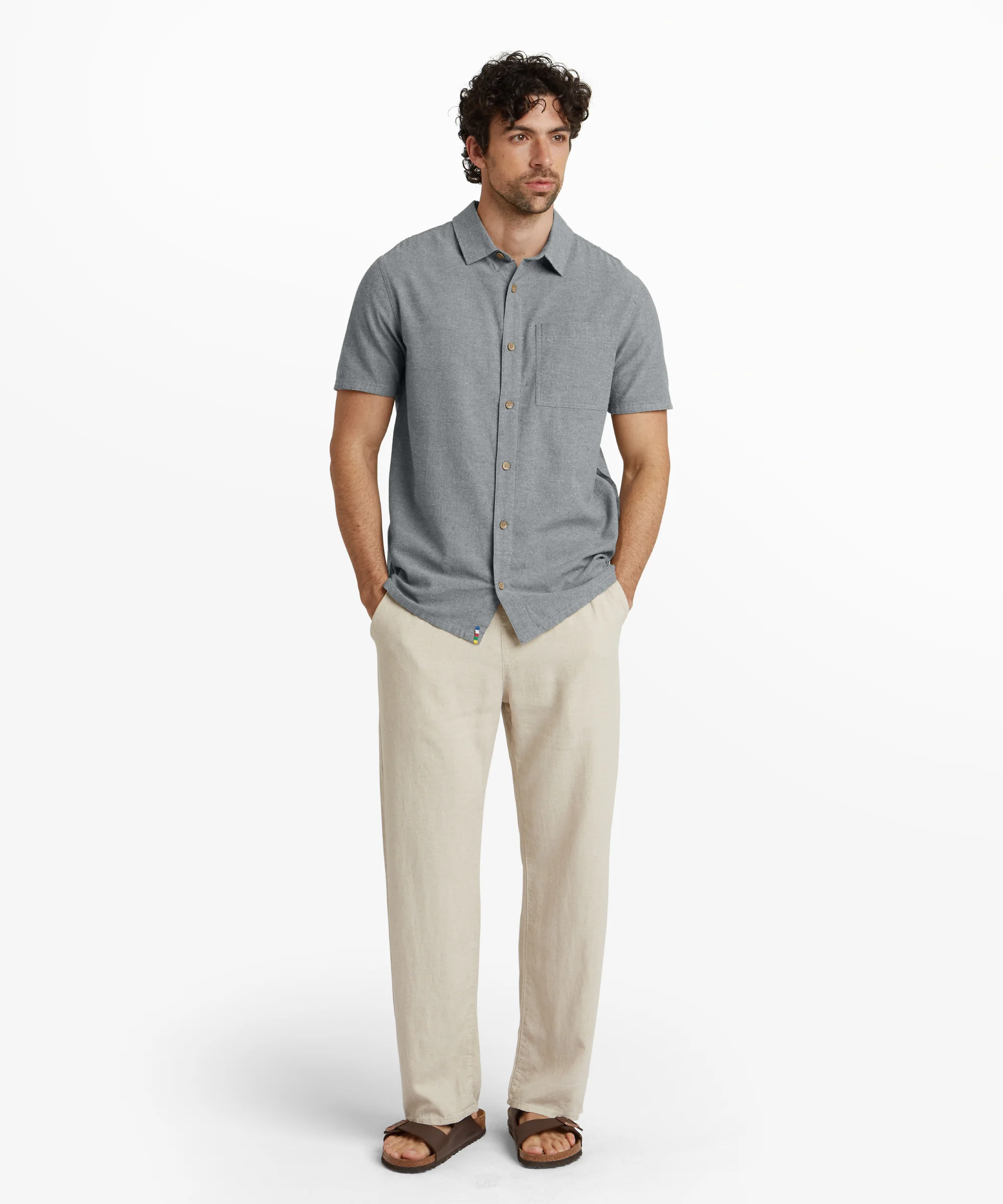 Daha Short Sleeve Shirt - Evergreen - Image 3