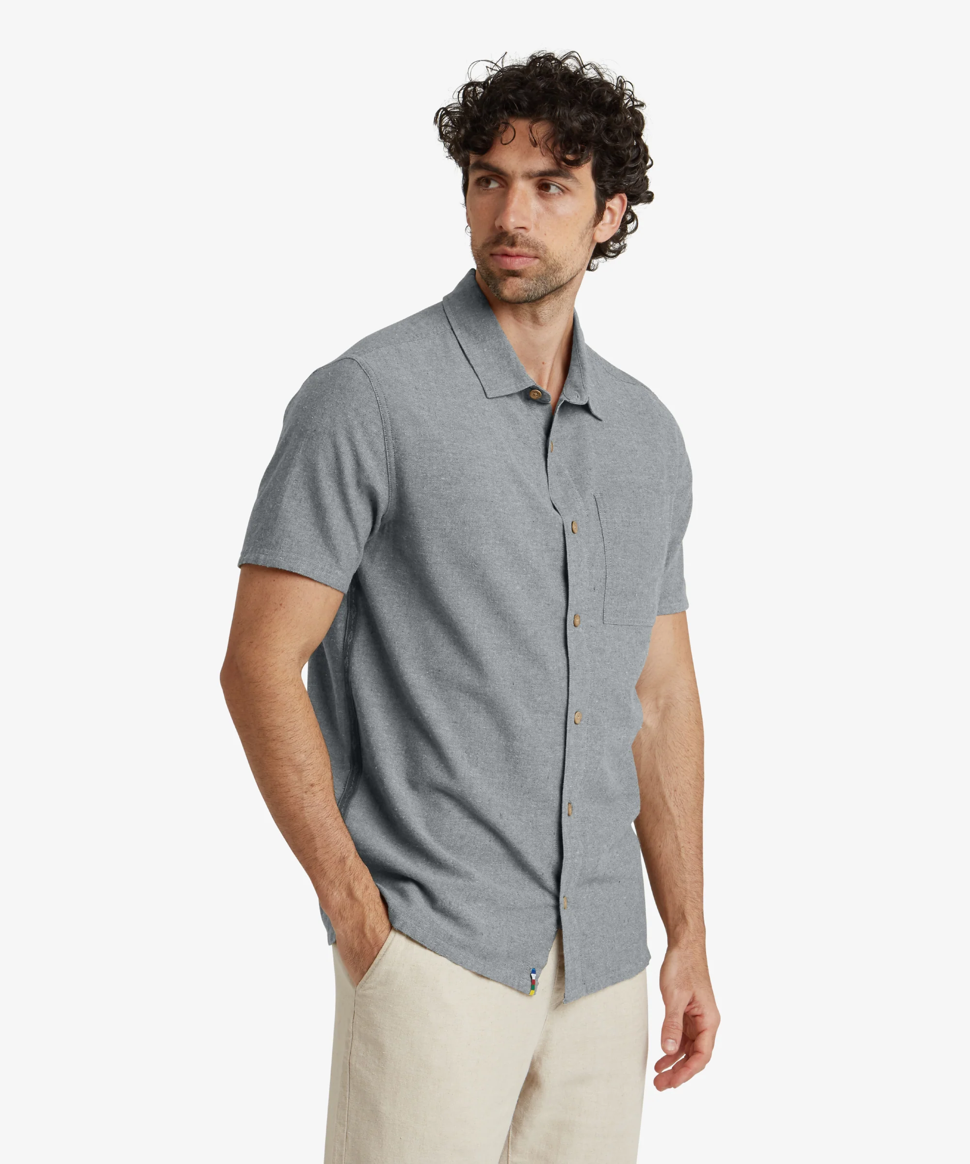 Daha Short Sleeve Shirt - Evergreen - Image 4
