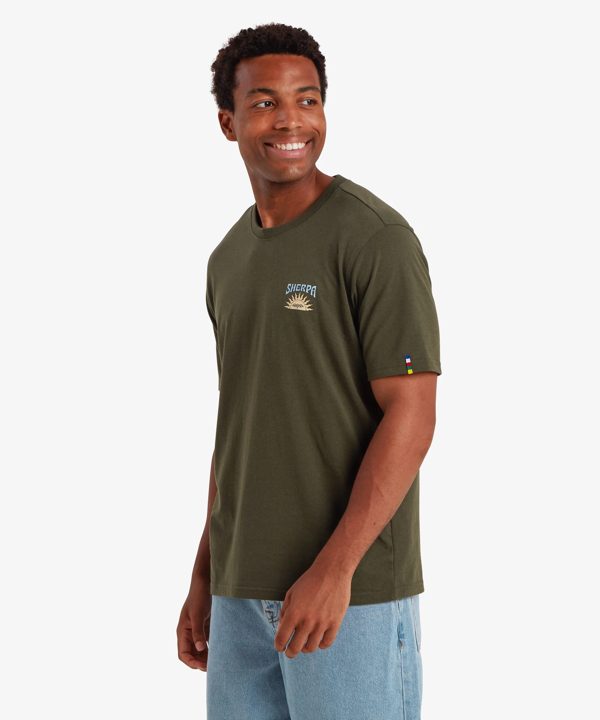 Jutnu Psychedelic T-Shirt - Evergreen - Image 5
