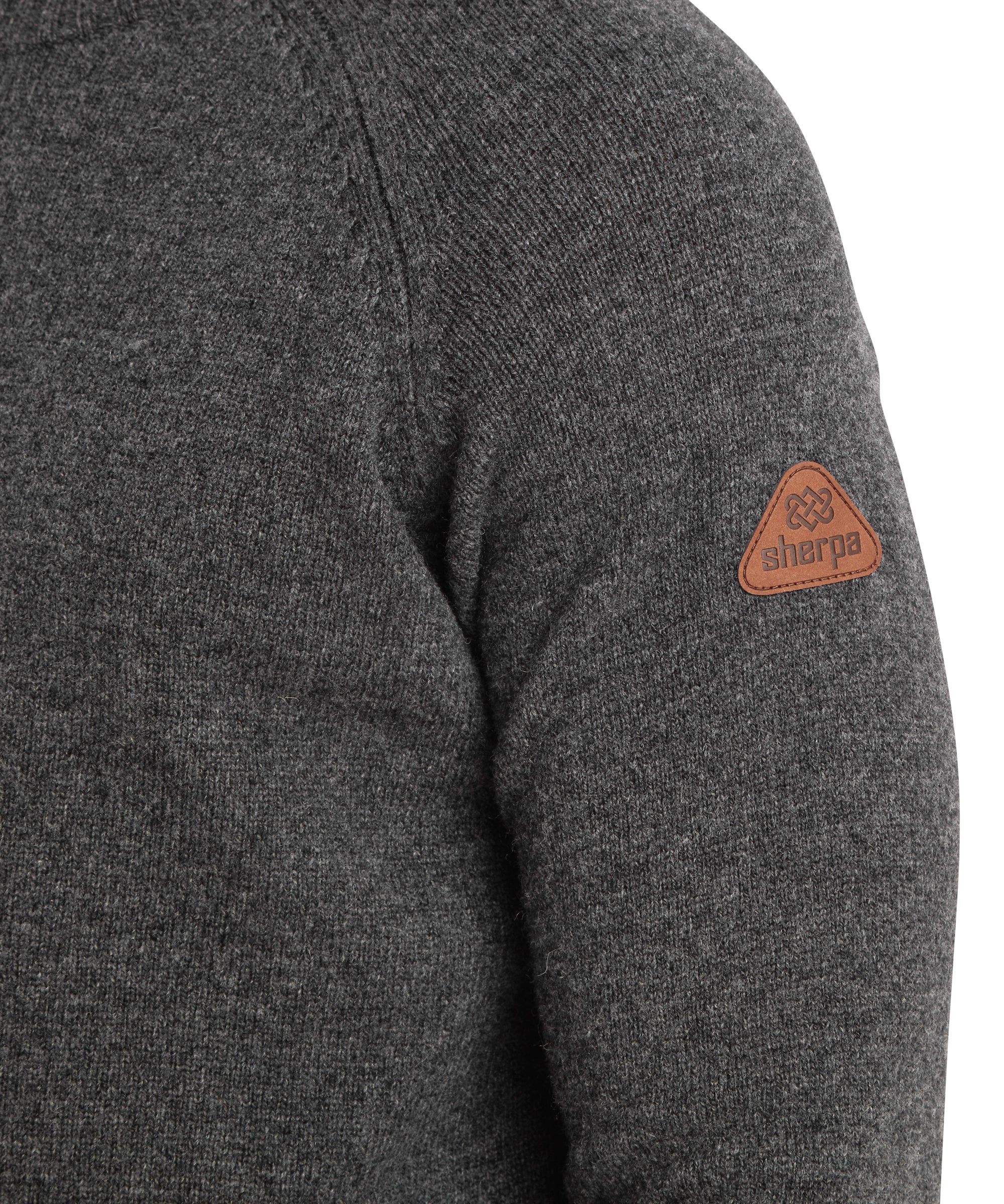 Kangtega Crew Sweater - Charcoal - Image 7