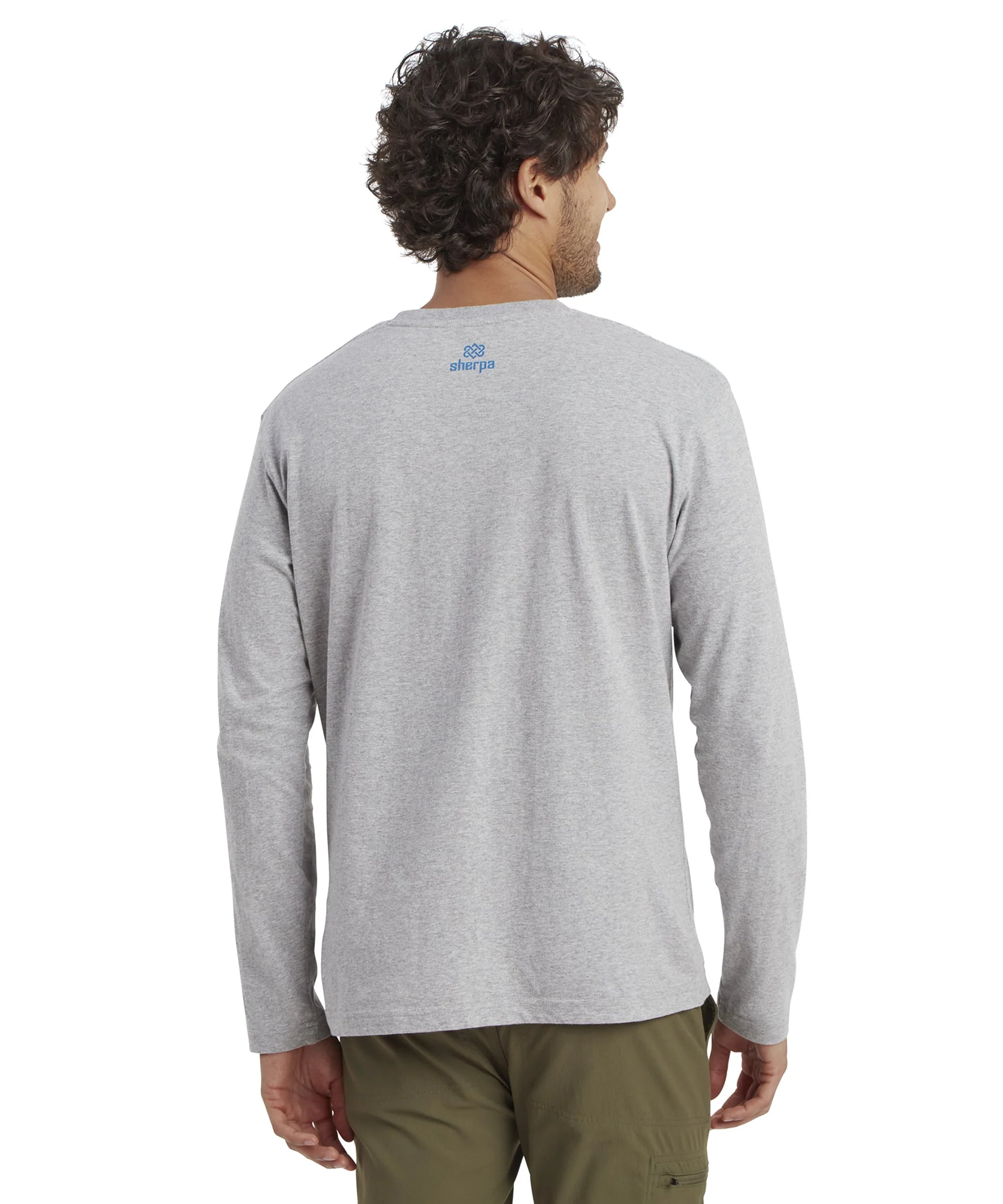 Tarcho Long Sleeve T-Shirt - Heather Grey - Image 5