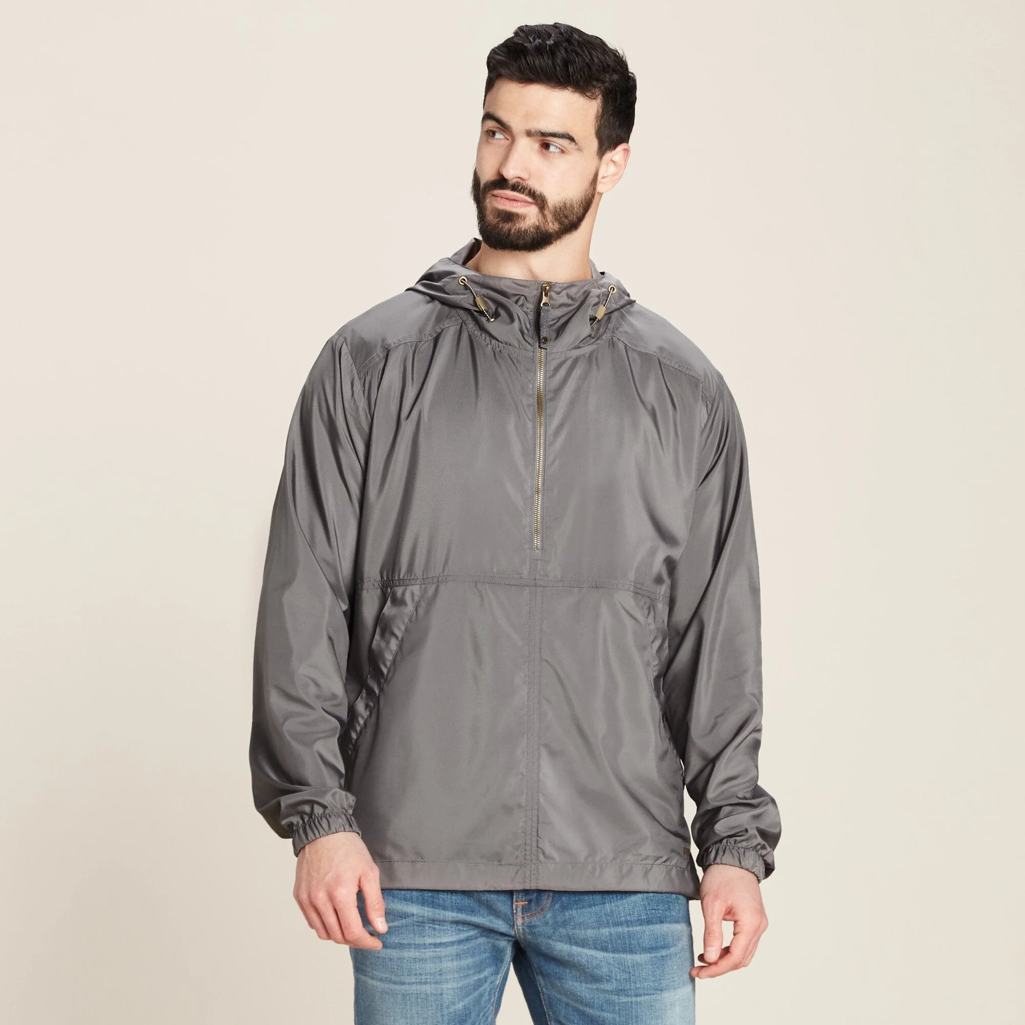 Halka Anorak Jacket - Monsoon Grey - Image 2