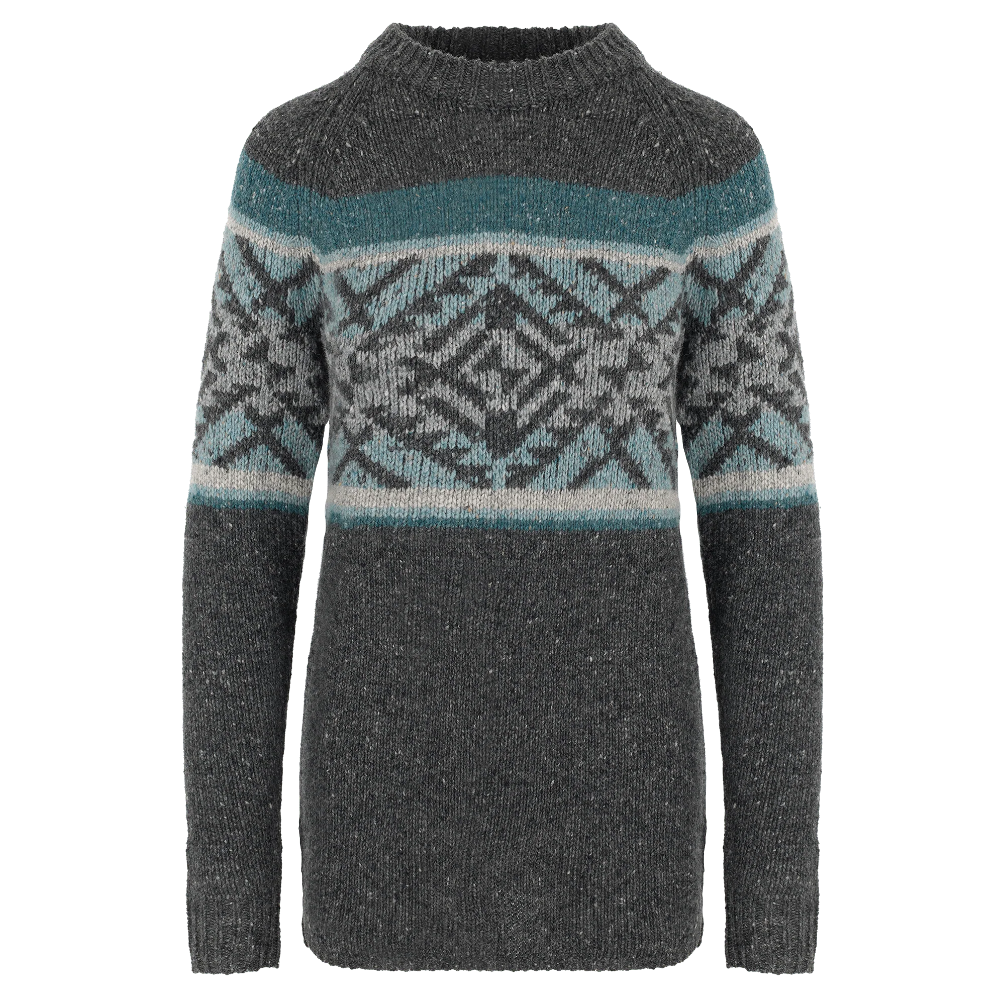 Dumji Long Sweater - Kharani Grey