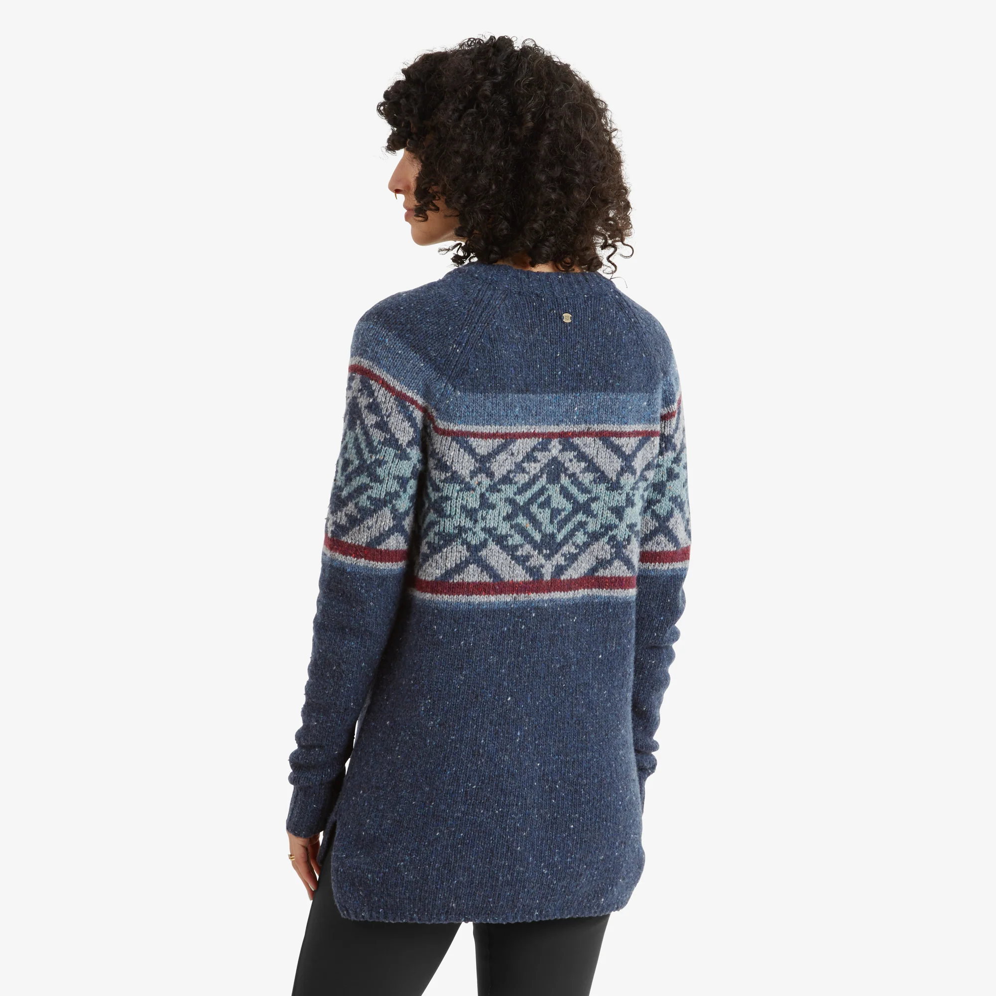 Dumji Long Sweater - Rathee Blue - Image 5