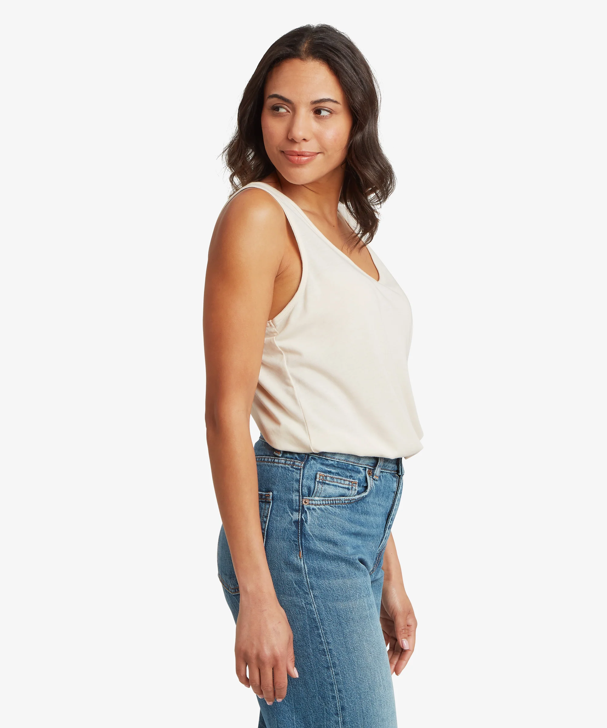 Bali V-Neck Tank Top - Peetho - Image 4