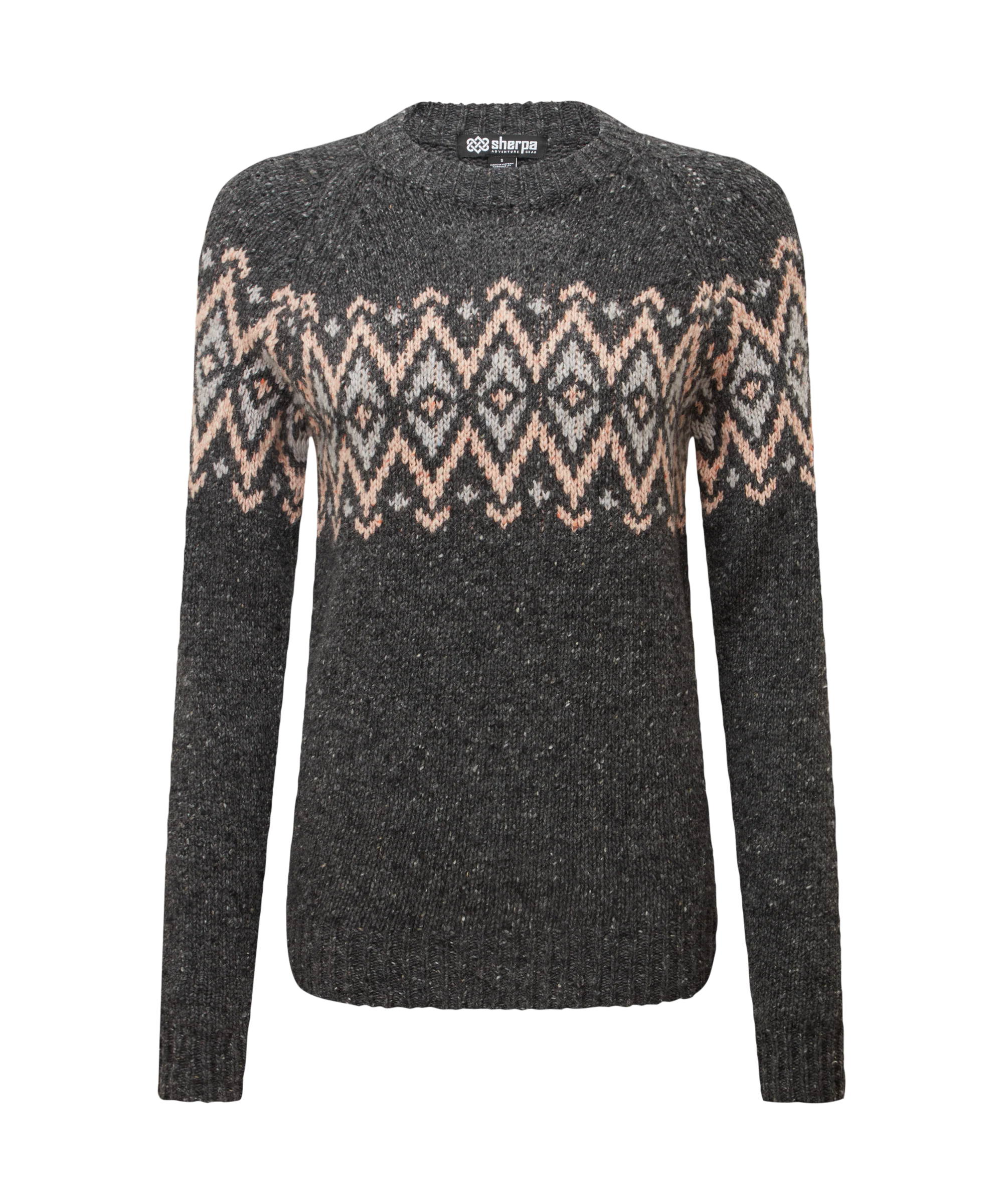 Dumji Crew Sweater - Charcoal