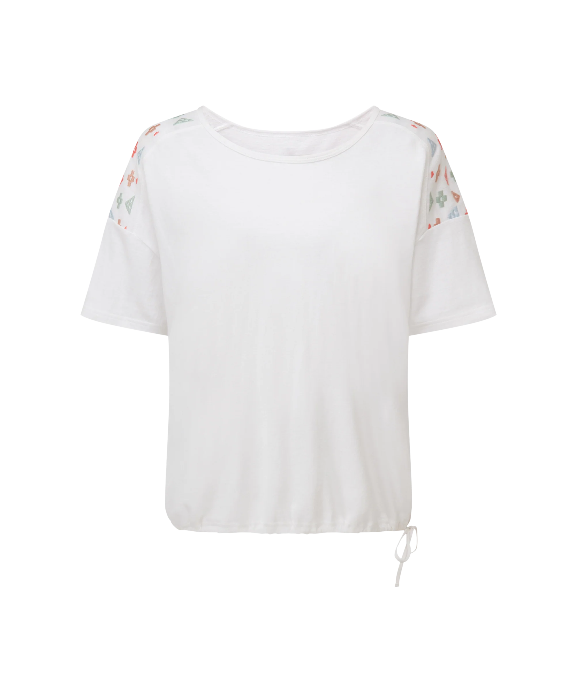Kalindi Top - Katha White