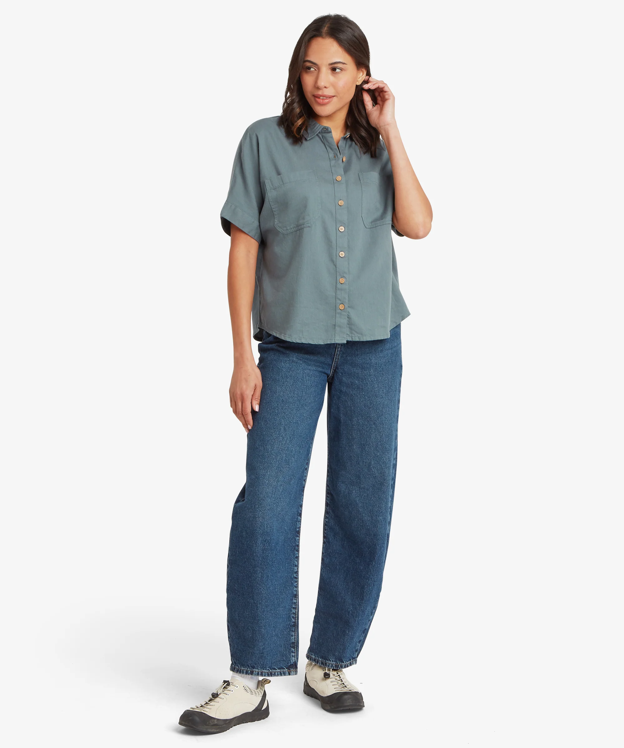 Palmo Short Sleeve Shirt - Stormy - Image 3