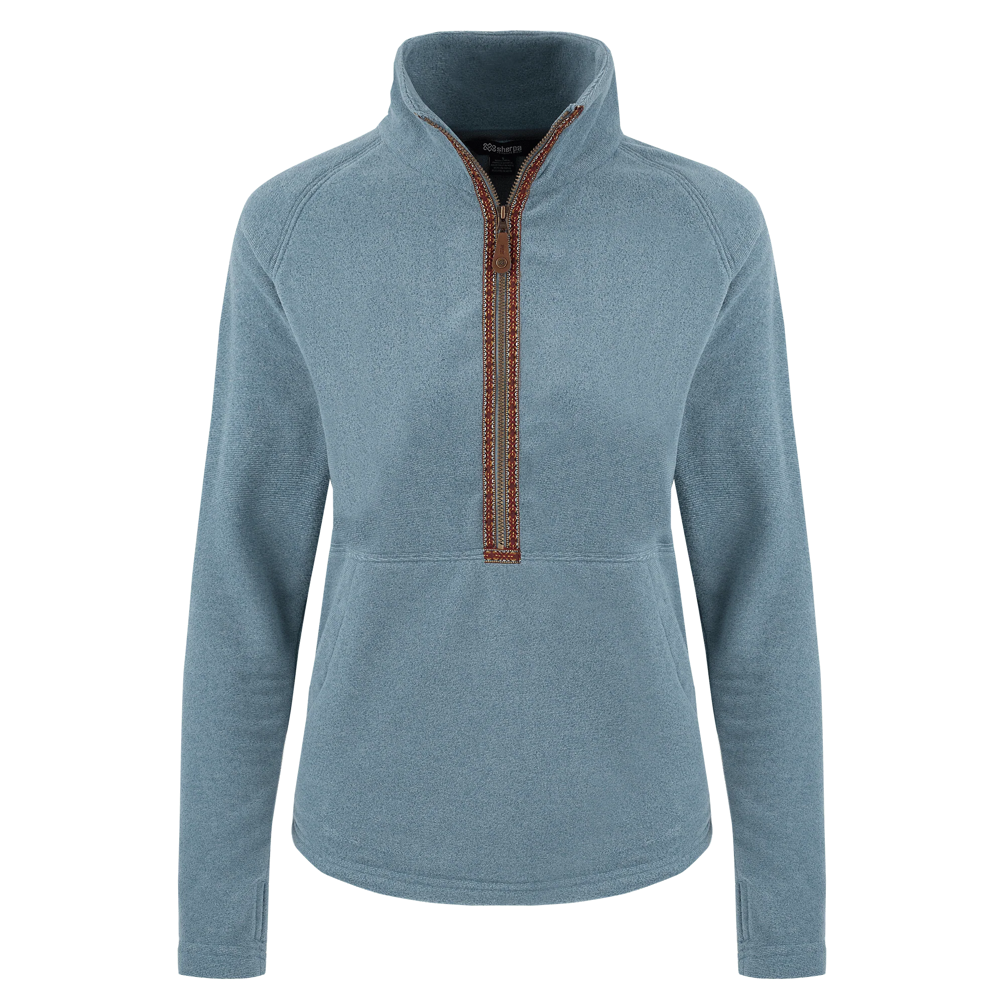 Rolpa Eco Half Zip Fleece - Light Haze