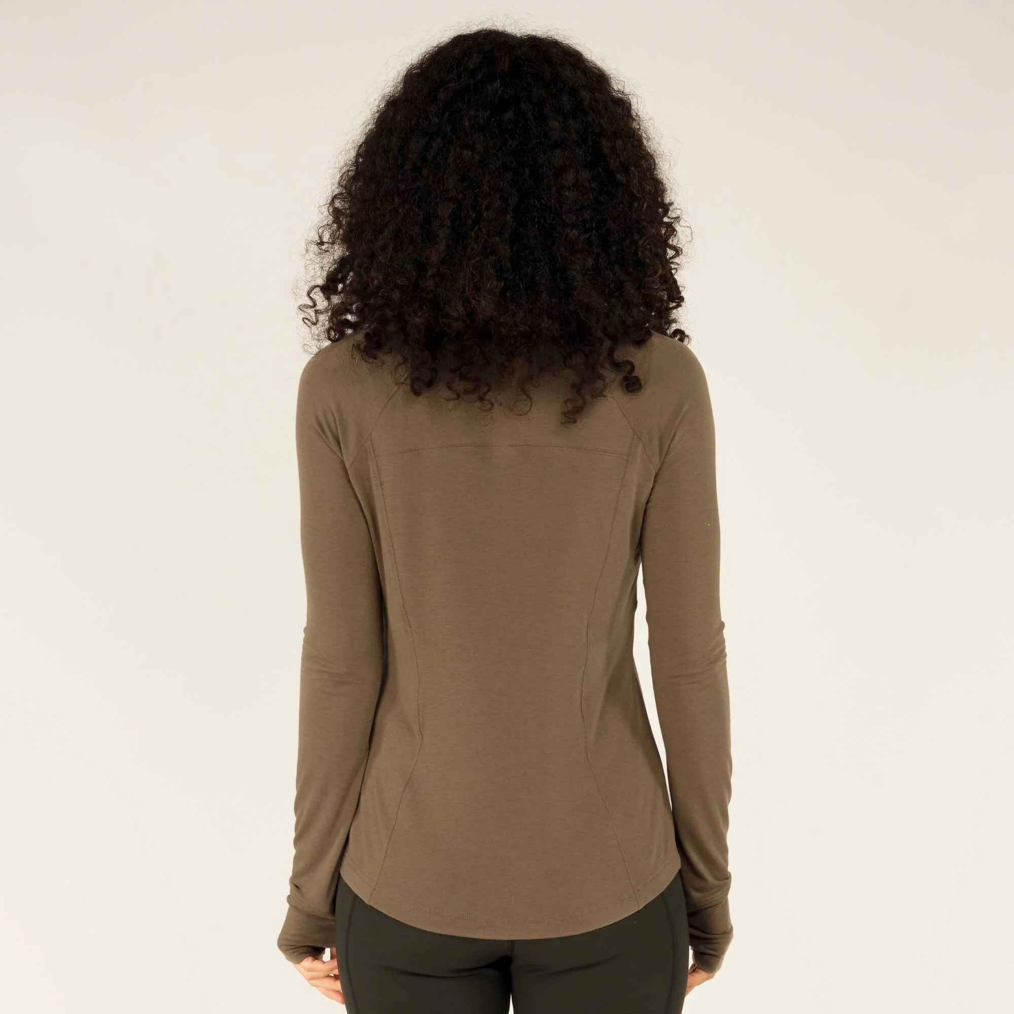 Tendu Active Half Zip - Maato Grey - Image 5