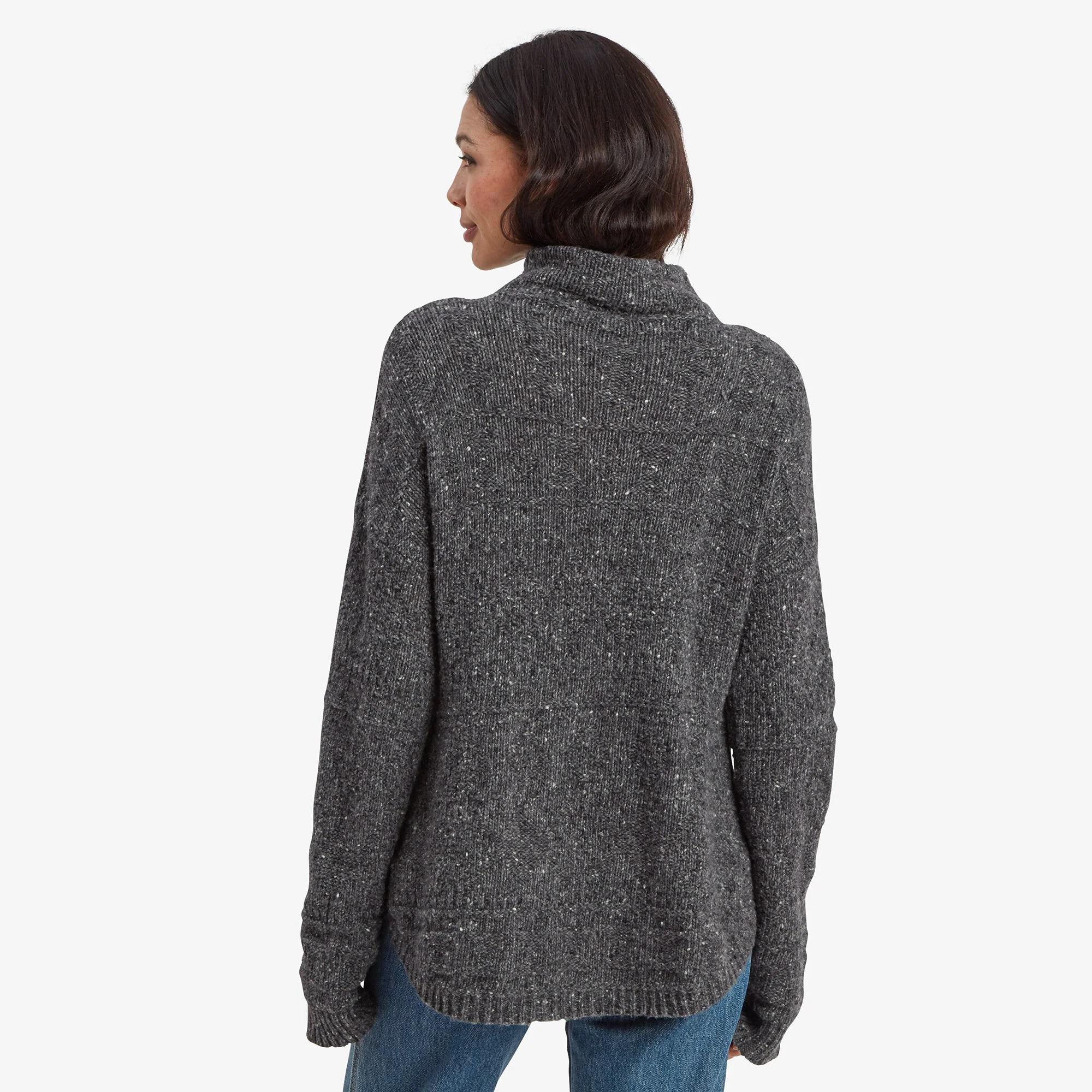 Yuden Pullover Sweater - Kharani Grey - Image 5